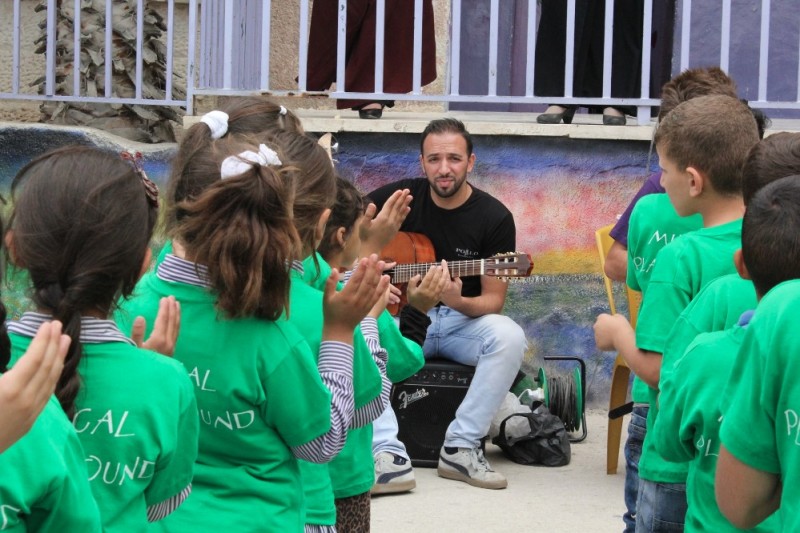 Experiences from a Palestinian workshop leader