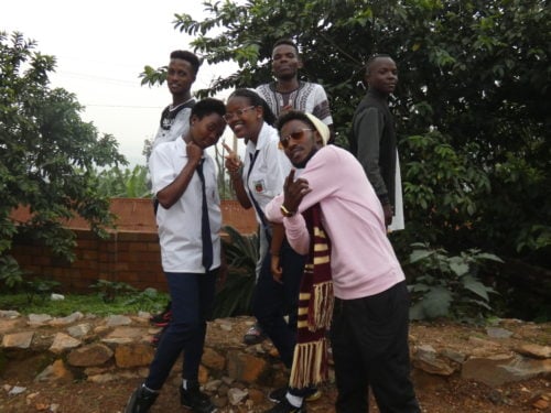 Band camp in Rwanda